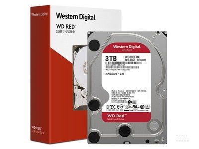 西部數據紅盤3TB 5400轉 北京促銷，專為監控與NAS設備設計